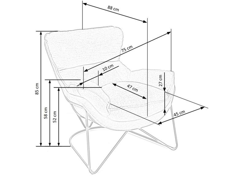 Fotelis VOLKER 12 Fotelis VOLKER 12