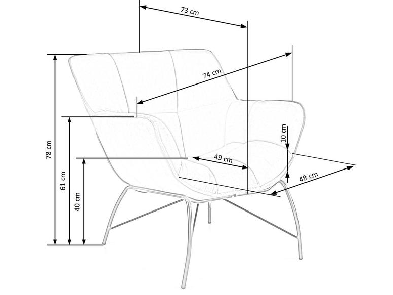 Fotelis BELTON 10 Fotelis BELTON 10