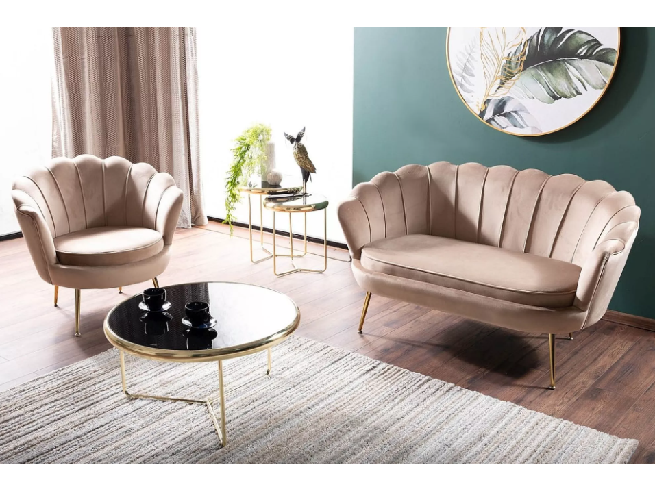 Fotelis CAMELLIA 1 VELVET 3 Fotelis CAMELLIA 1 VELVET 3