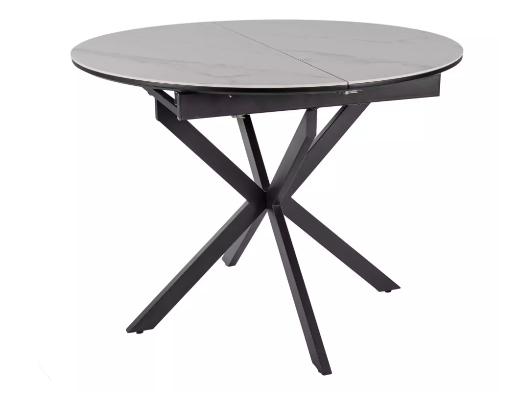 Išskleidžiamas apvalus stalas GASTON CERAMIC 100 1 Išskleidžiamas apvalus stalas GASTON CERAMIC 100 1