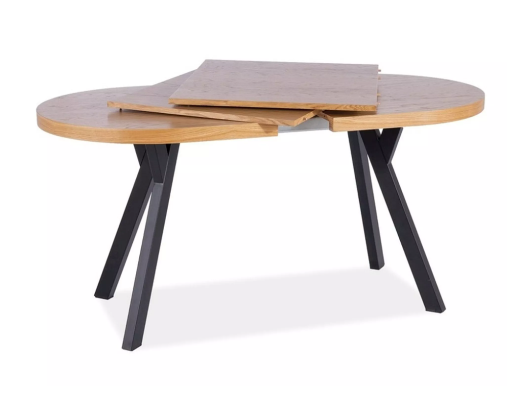 Išskleidžiamas ovalus stalas DOMINGO II 6