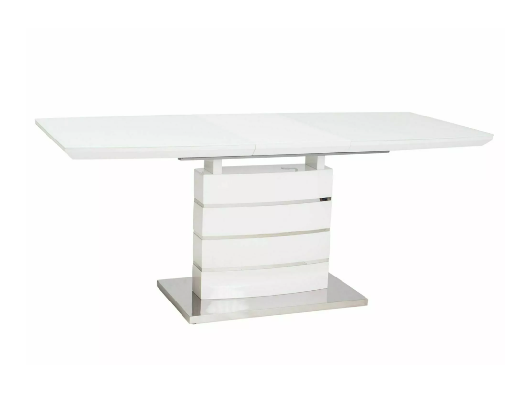Išskleidžiamas stiklinis stalas LEONARDO 140 2