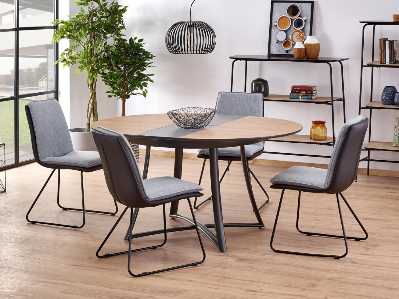 Išskleidžiamas apvalus stalas MORETTI 1