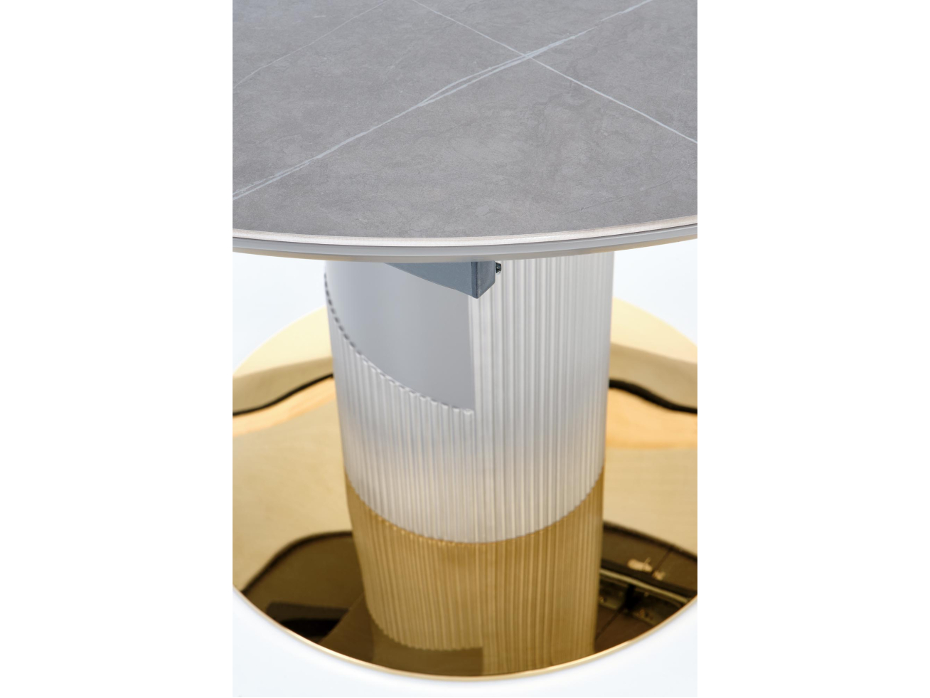 Išskleidžiamas apvalus stalas MUSCAT 12 Išskleidžiamas apvalus stalas MUSCAT 12