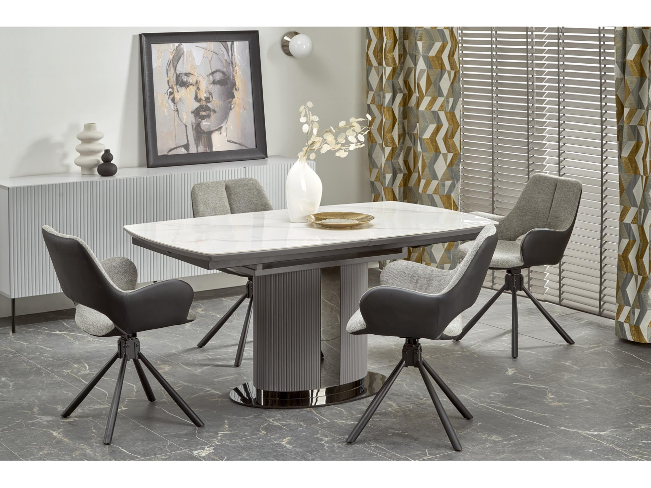 Išskleidžiamas stalas DANCAN Išskleidžiamas stalas DANCAN