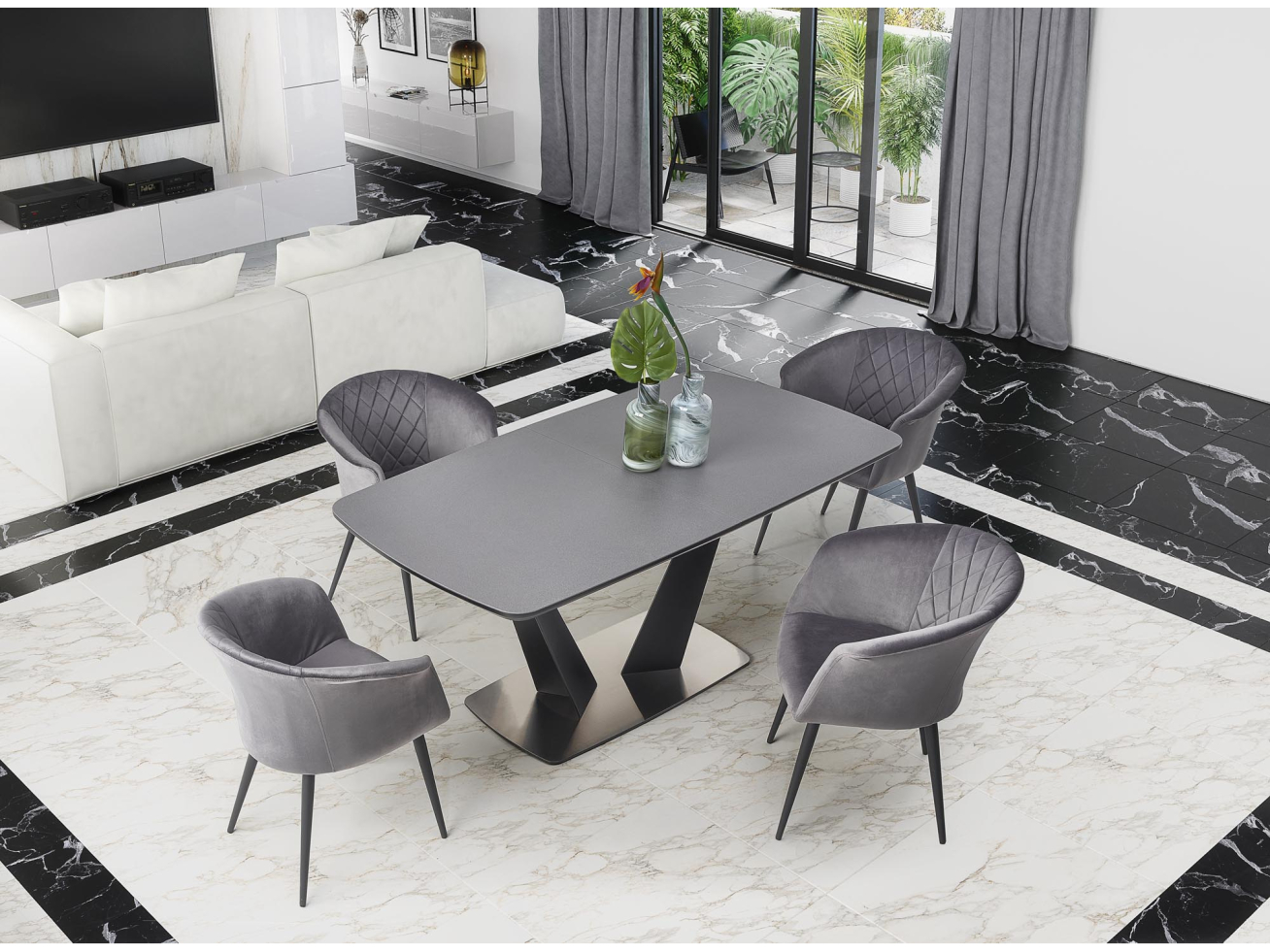 Išskleidžiamas stalas FANGOR 1 Išskleidžiamas stalas FANGOR 1