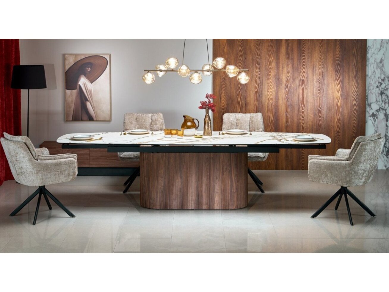 Išskleidžiamas stalas FLAVOR 1 Išskleidžiamas stalas FLAVOR 1