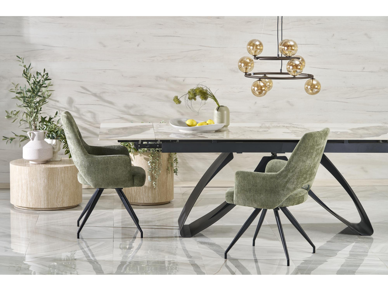 Išskleidžiamas stalas HILARIO 2 Išskleidžiamas stalas HILARIO 2