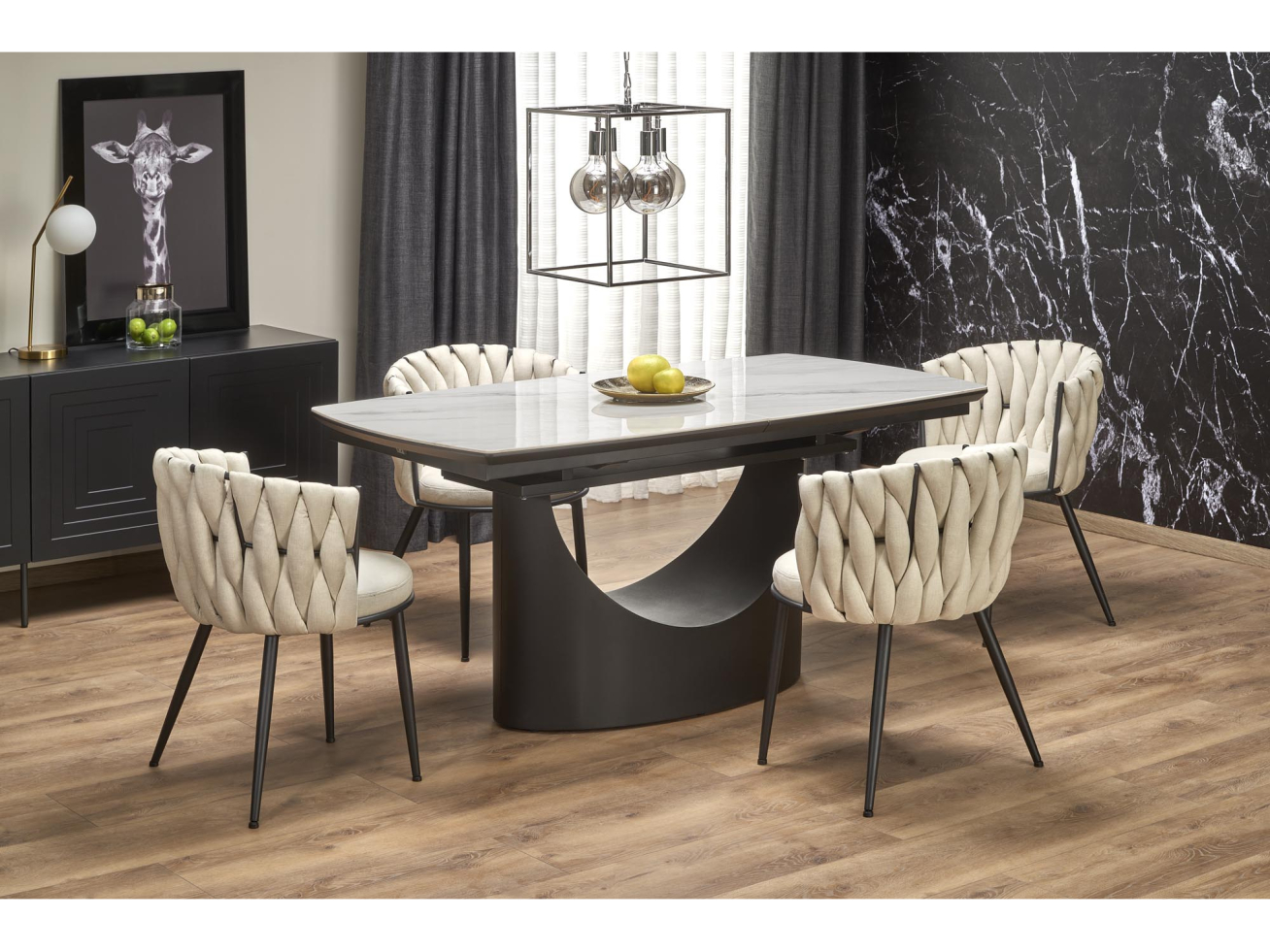 Išskleidžiamas stalas OSMAN Išskleidžiamas stalas OSMAN