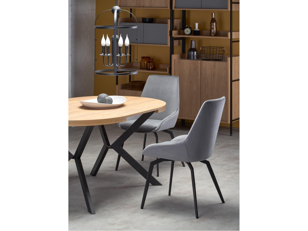 Išskleidžiamas apvalus stalas PERONI 7 Išskleidžiamas apvalus stalas PERONI 7