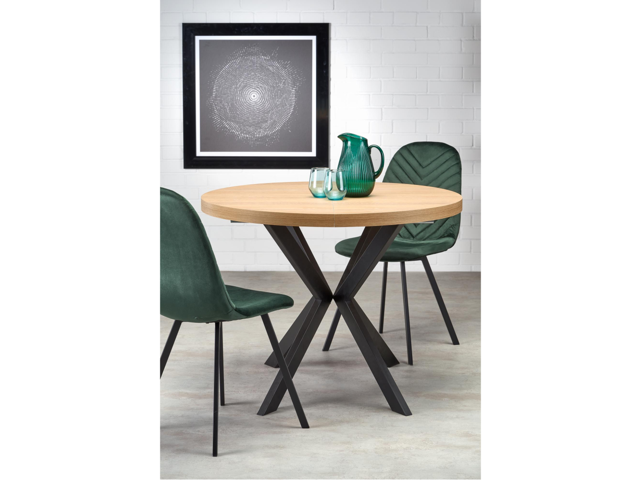 Išskleidžiamas apvalus stalas PERONI 8