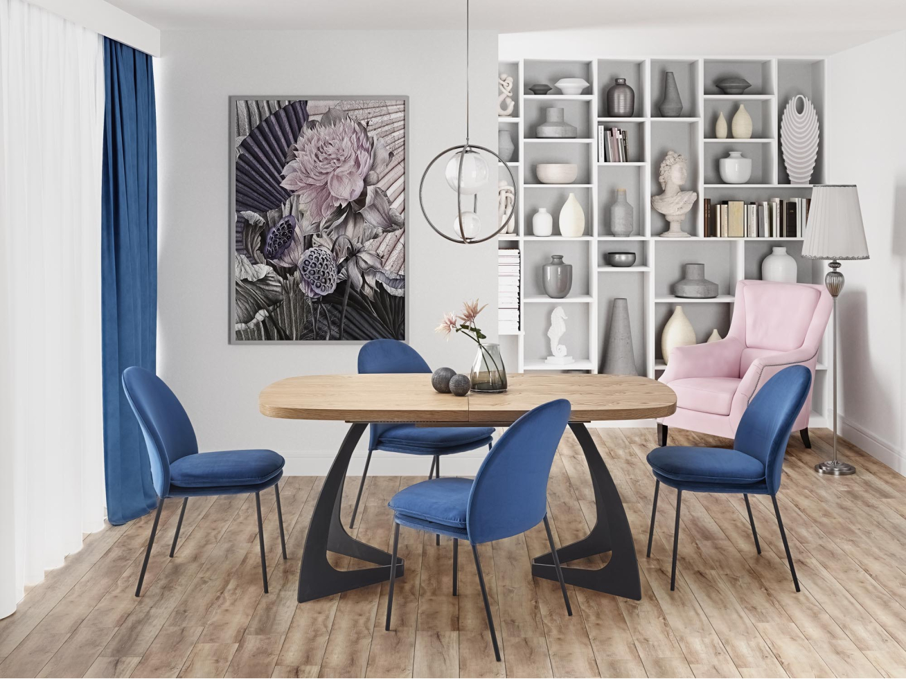 Išskleidžiamas stalas VELDON 1