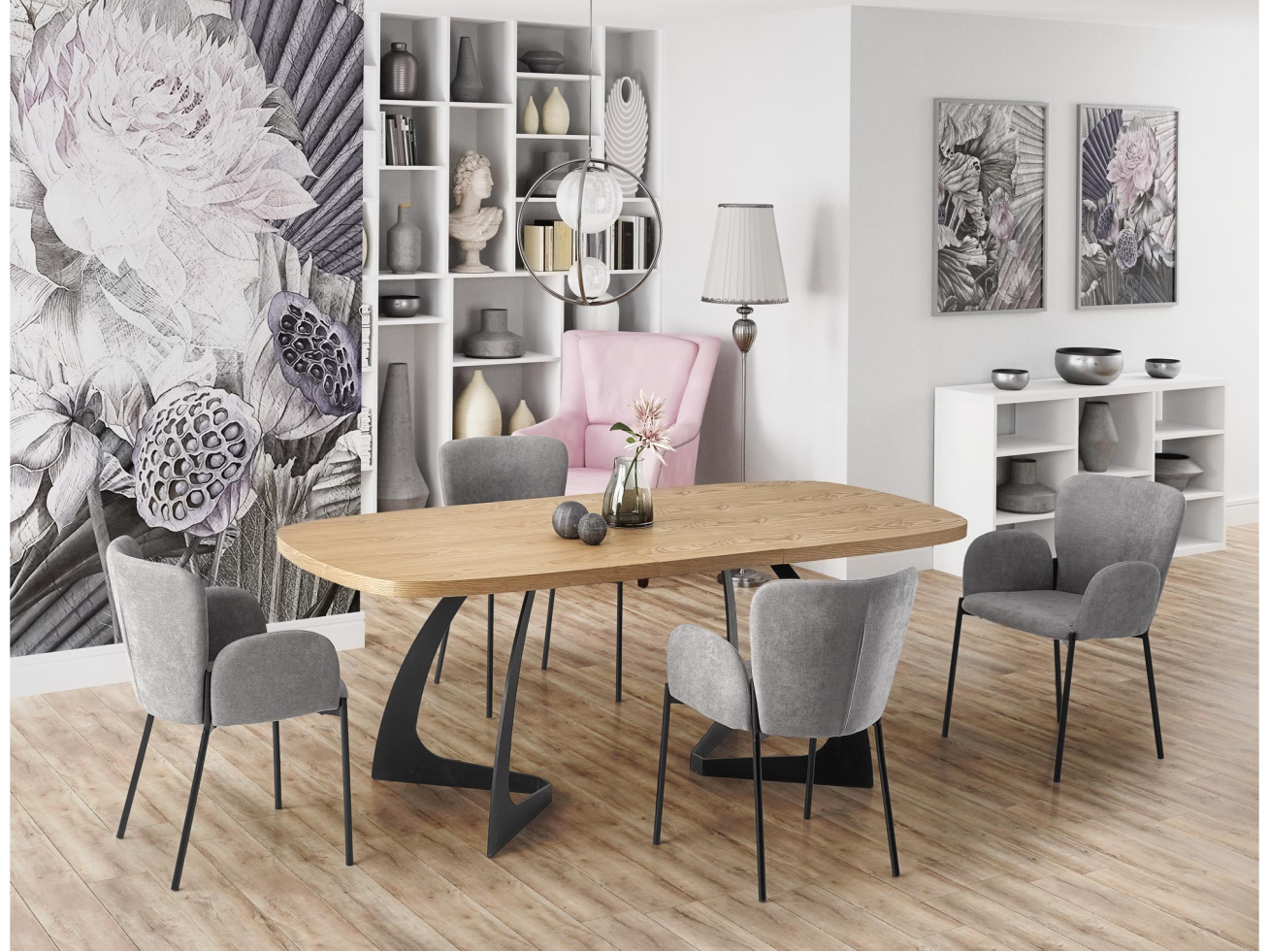 Išskleidžiamas stalas VELDON Išskleidžiamas stalas VELDON