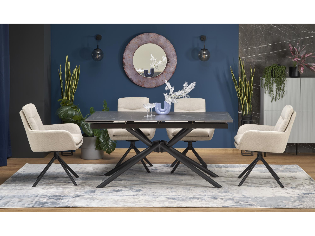 Išskleidžiamas stalas VITORINO Išskleidžiamas stalas VITORINO