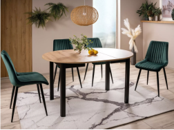 Išskleidžiamas apvalus stalas DANTE