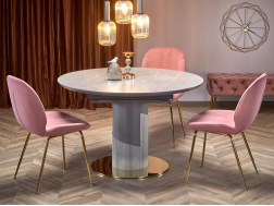 Išskleidžiamas apvalus stalas MUSCAT