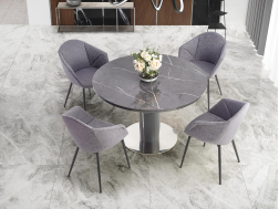 Išskleidžiamas apvalus stalas RICARDO