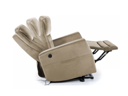 Išskleidžiamas fotelis ADONIS VELVET