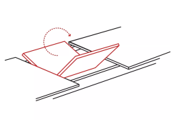 Išskleidžiamas stalas BRICK