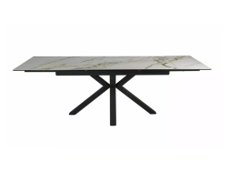 Išskleidžiamas stalas COLUMBUS CERAMIC AMBER BIANCO