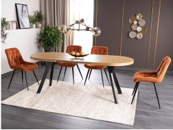 Išskleidžiamas ovalus stalas DOMINGO II