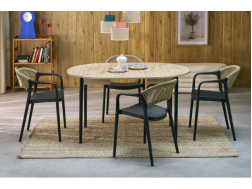 Išskleidžiamas apvalus stalas PIVOT