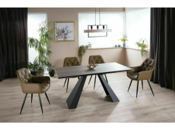 Išskleidžiamas stalas SALVADORE 160 CERAMIC LEGNO