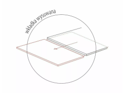 Išskleidžiamas stalas SALVADORE 160 CERAMIC LEGNO