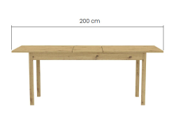 Išskleidžiamas stalas SENDI 160