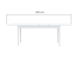 Išskleidžiamas stalas SENDI 160