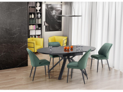 Išskleidžiamas apvalus stalas VERTIGO