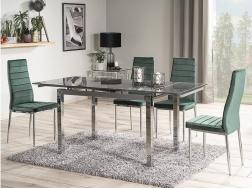 Išskleidžiamas stiklinis stalas GD-017