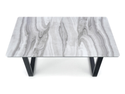 Išskleidžiamas stiklinis stalas MARLEY