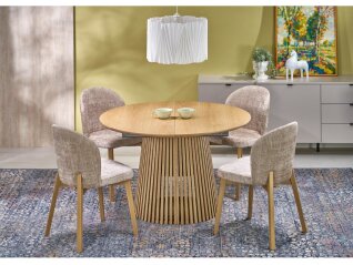 Išskleidžiamas apvalus stalas FARGO