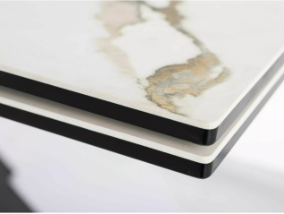 Išskleidžiamas stalas COLUMBUS CERAMIC AMBER BIANCO