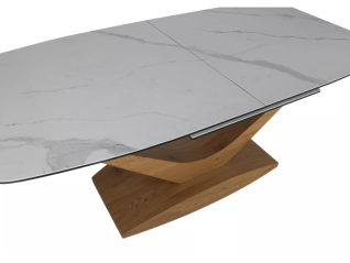 Išskleidžiamas stalas DOLCE CERAMIC STATUARIO VENATO