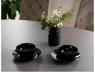 Išskleidžiamas apvalus stalas PORTO CERAMIC