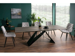 Išskleidžiamas stalas WESTIN 160 CERAMIC LEGNO