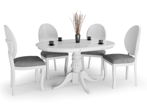 Išskleidžiamas apvalus stalas WILLIAM Išskleidžiamas apvalus stalas WILLIAM