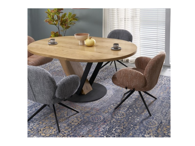 Išskleidžiamas apvalus stalas FANIS O 3