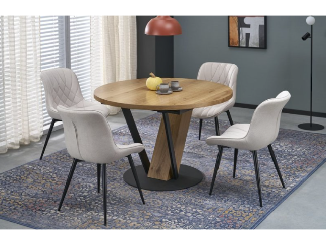 Išskleidžiamas apvalus stalas FANIS O Išskleidžiamas apvalus stalas FANIS O