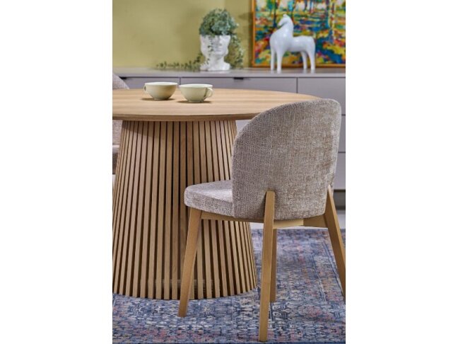 Išskleidžiamas apvalus stalas FARGO 2 Išskleidžiamas apvalus stalas FARGO 2