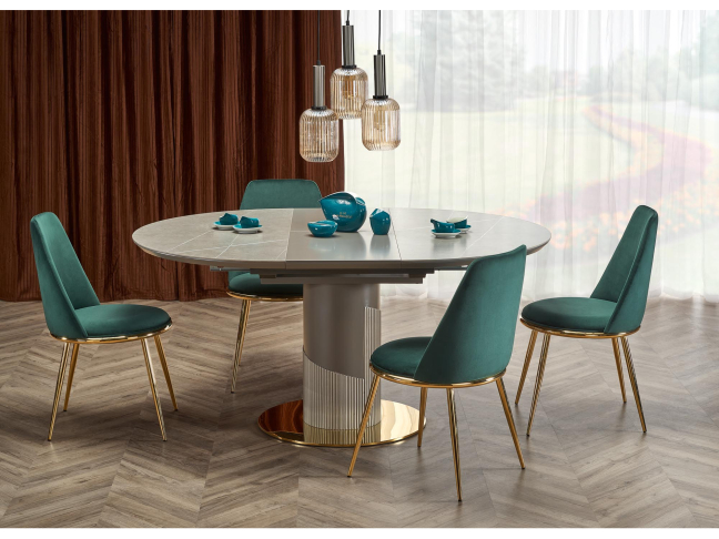 Išskleidžiamas apvalus stalas MUSCAT 1