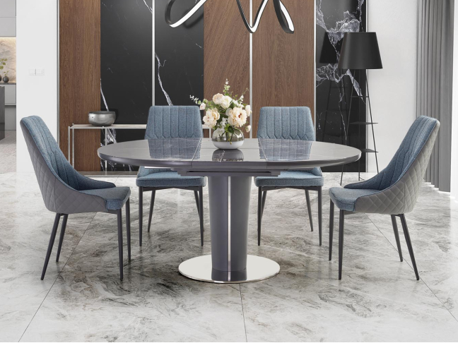 Išskleidžiamas apvalus stalas RICARDO Išskleidžiamas apvalus stalas RICARDO