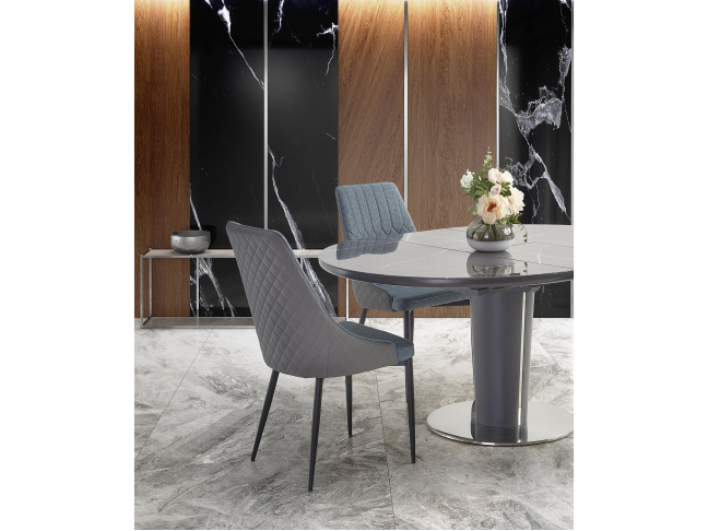 Išskleidžiamas apvalus stalas RICARDO 2 Išskleidžiamas apvalus stalas RICARDO 2