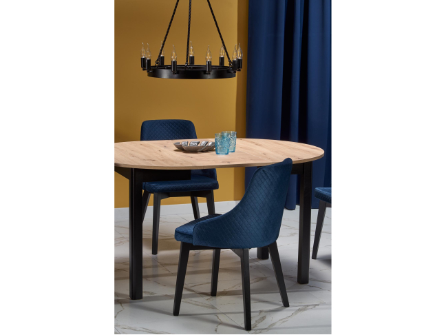 Išskleidžiamas apvalus stalas RINGO 4 Išskleidžiamas apvalus stalas RINGO 4