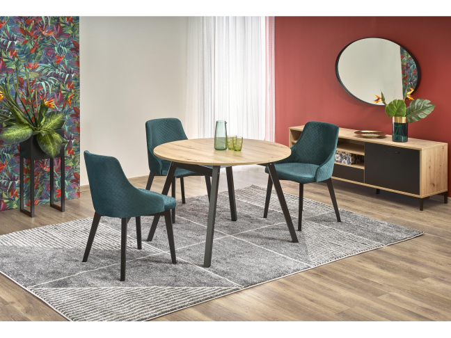 Išskleidžiamas apvalus stalas RUBEN Išskleidžiamas apvalus stalas RUBEN