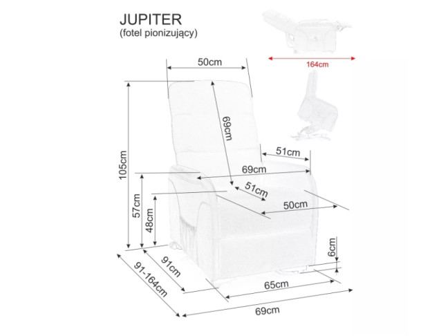 Išskleidžiamas fotelis JUPITER M BREGO 8