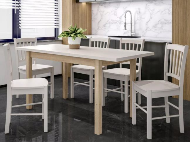 Išskleidžiamas stalas ADAM 90x65(125) Išskleidžiamas stalas ADAM 90x65(125)