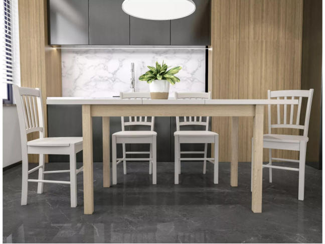 Išskleidžiamas stalas ADAM 90x65(125) 3